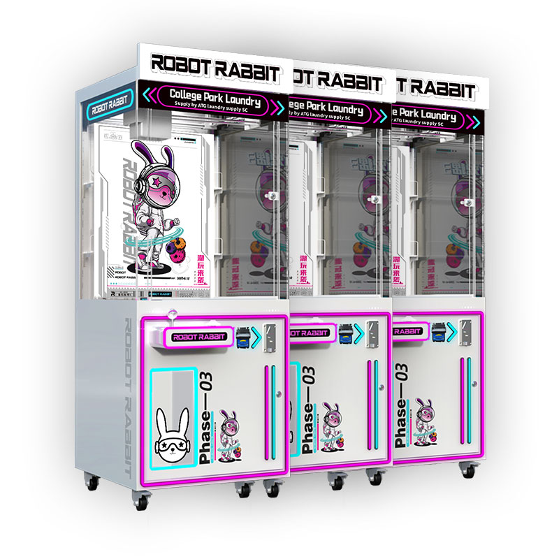 COSMIC RABBIT 3 Claw Machine: Fun & Durable Toy Claw Machine for Arcades, Malls & Events